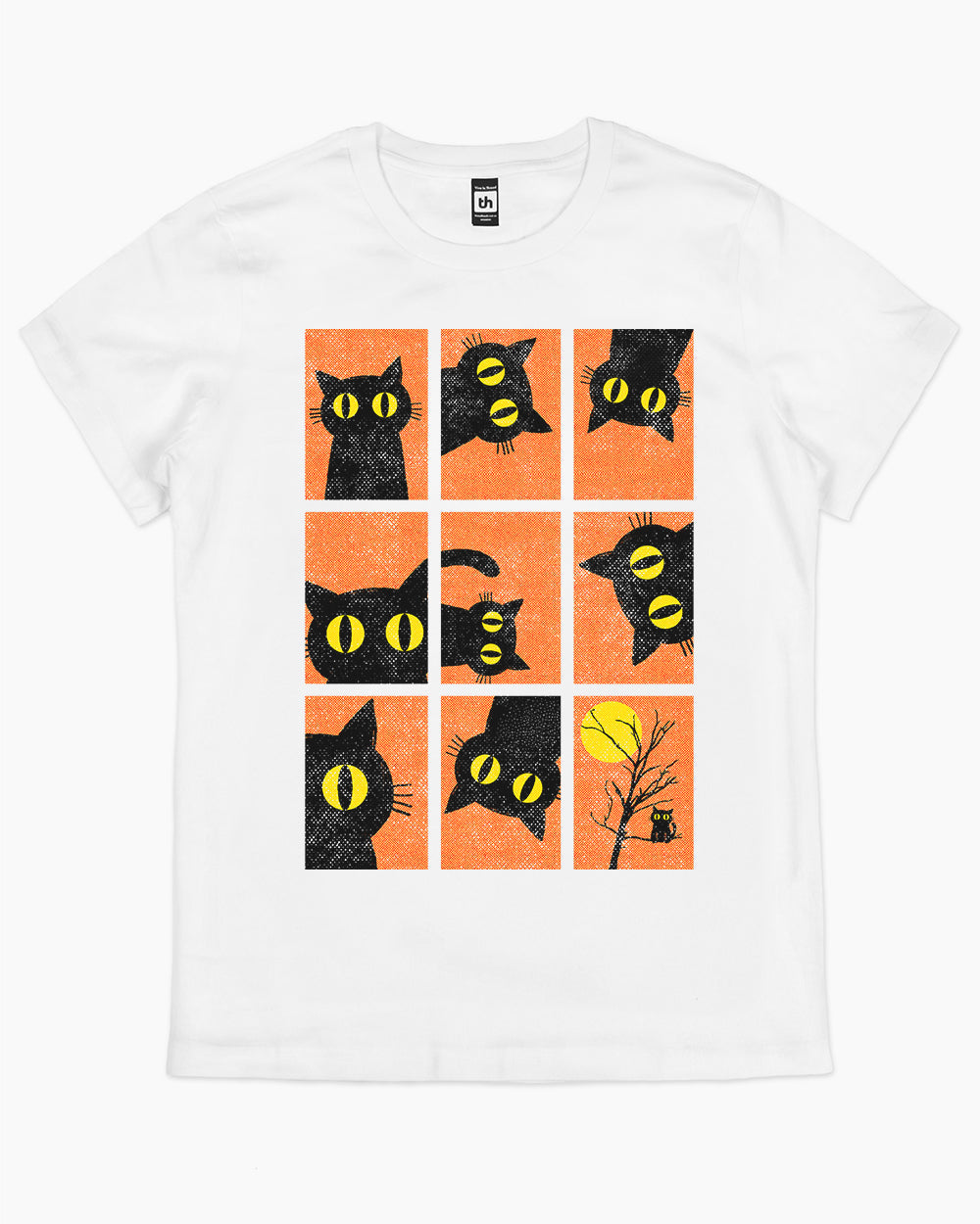 Halloween Black Cat T-Shirt