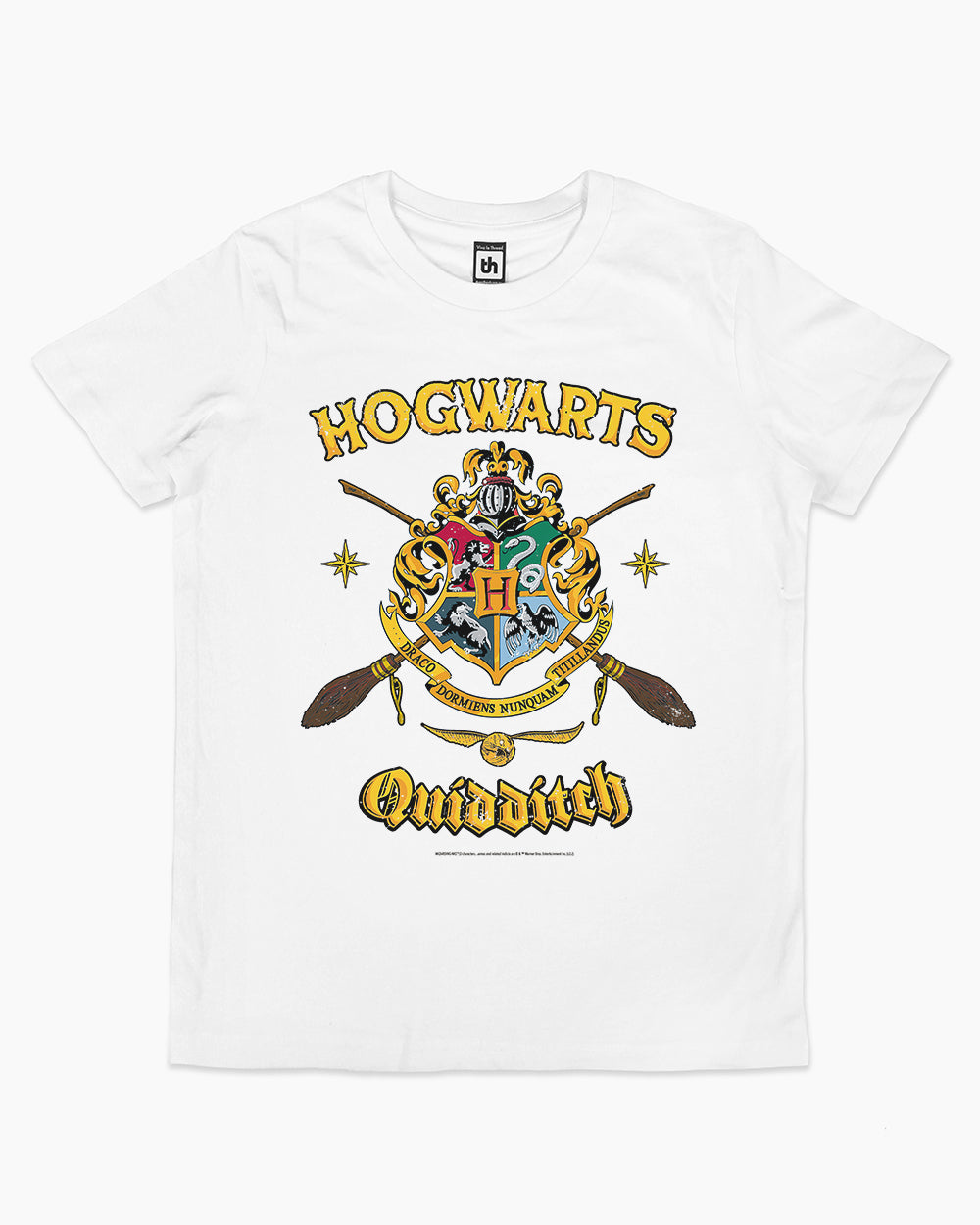 Hogwarts Quidditch Shield Kids T-Shirt