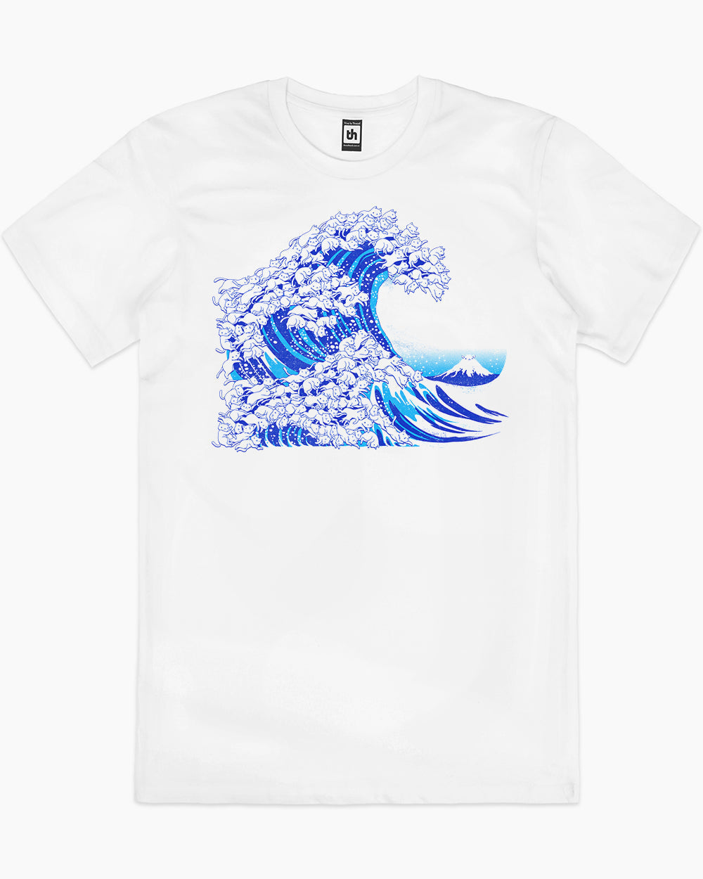 Kanagawa Cat Wave T-Shirt