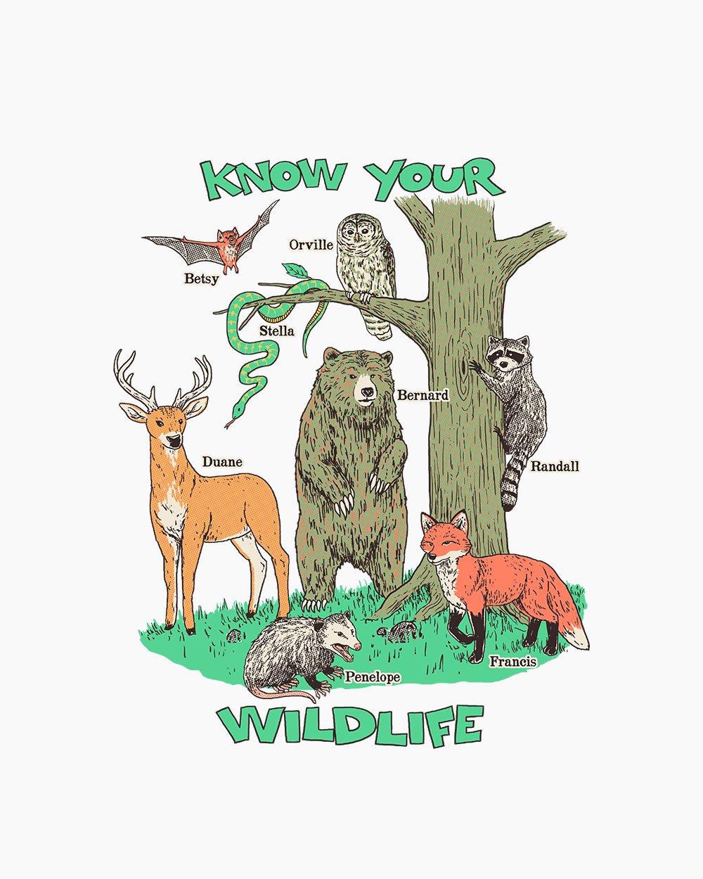 Know Your Wildlife T-Shirt