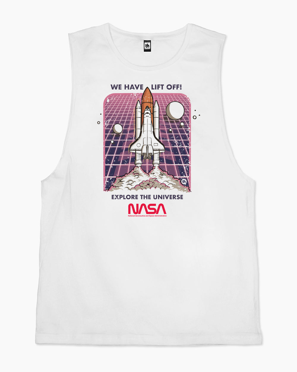 NASA Blast Off Tank