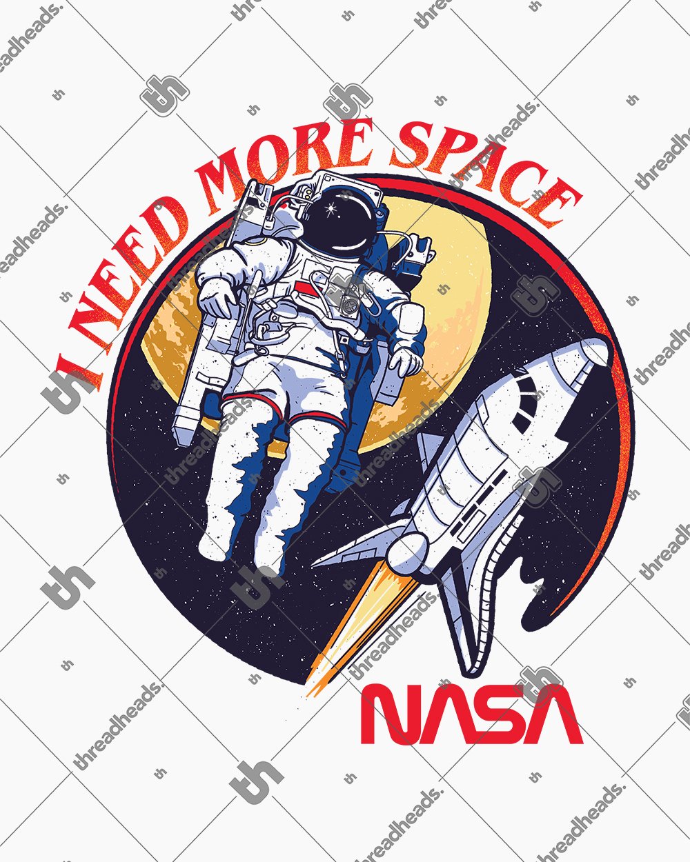 NASA I Need More Space Kids T-Shirt