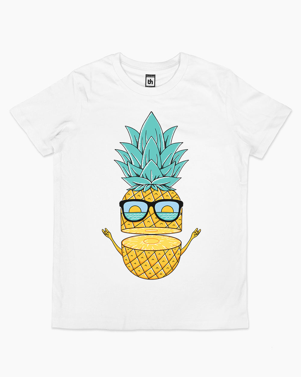 Pineapple Sunglasses Kids T-Shirt