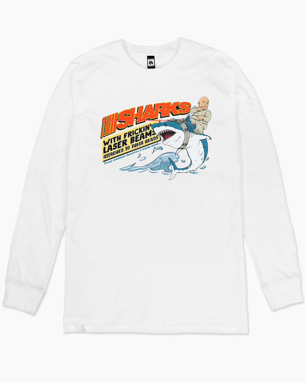 Sharks with Frickin' Laser Beams Long Sleeve