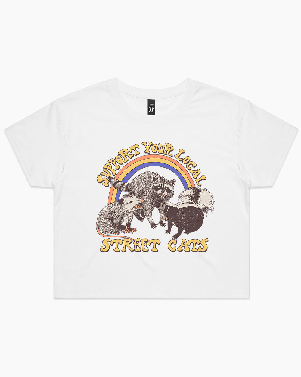 Street Cats Crop Tee