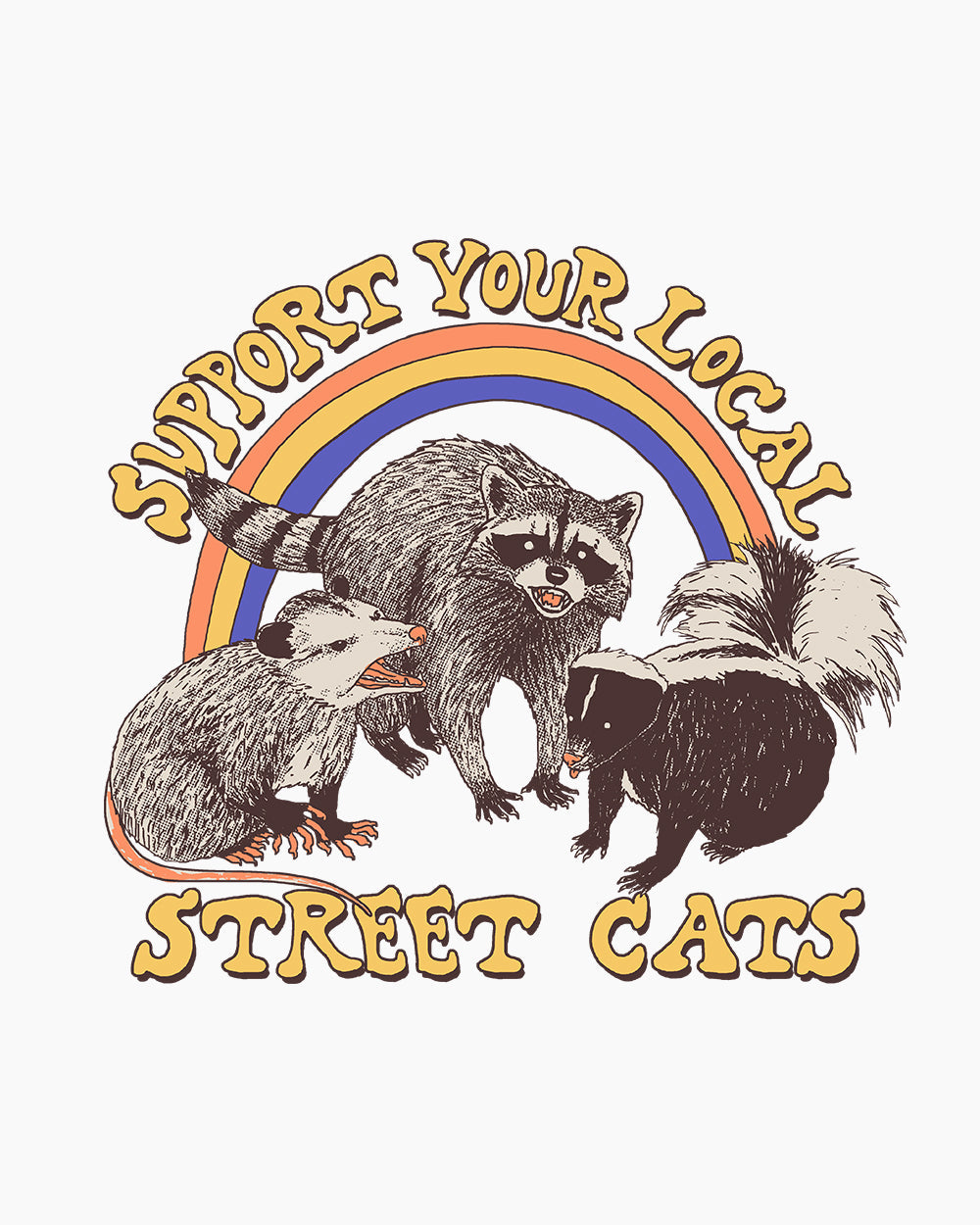 Street Cats Crop Tee