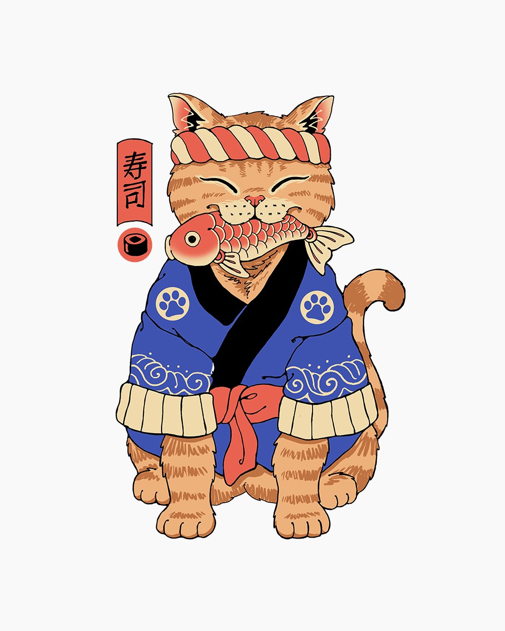 Sushi Meowster T-Shirt