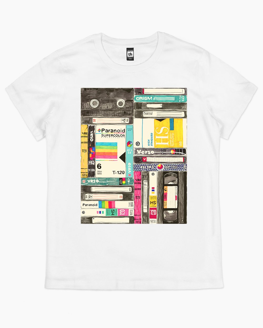 Tape Pattern T-Shirt