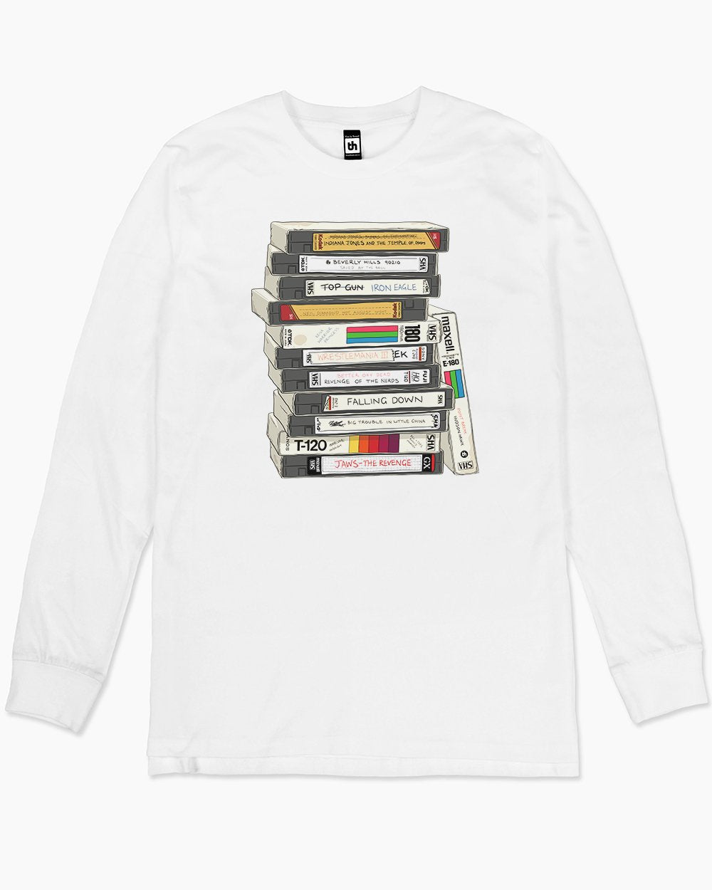 VHS Tapes Long Sleeve