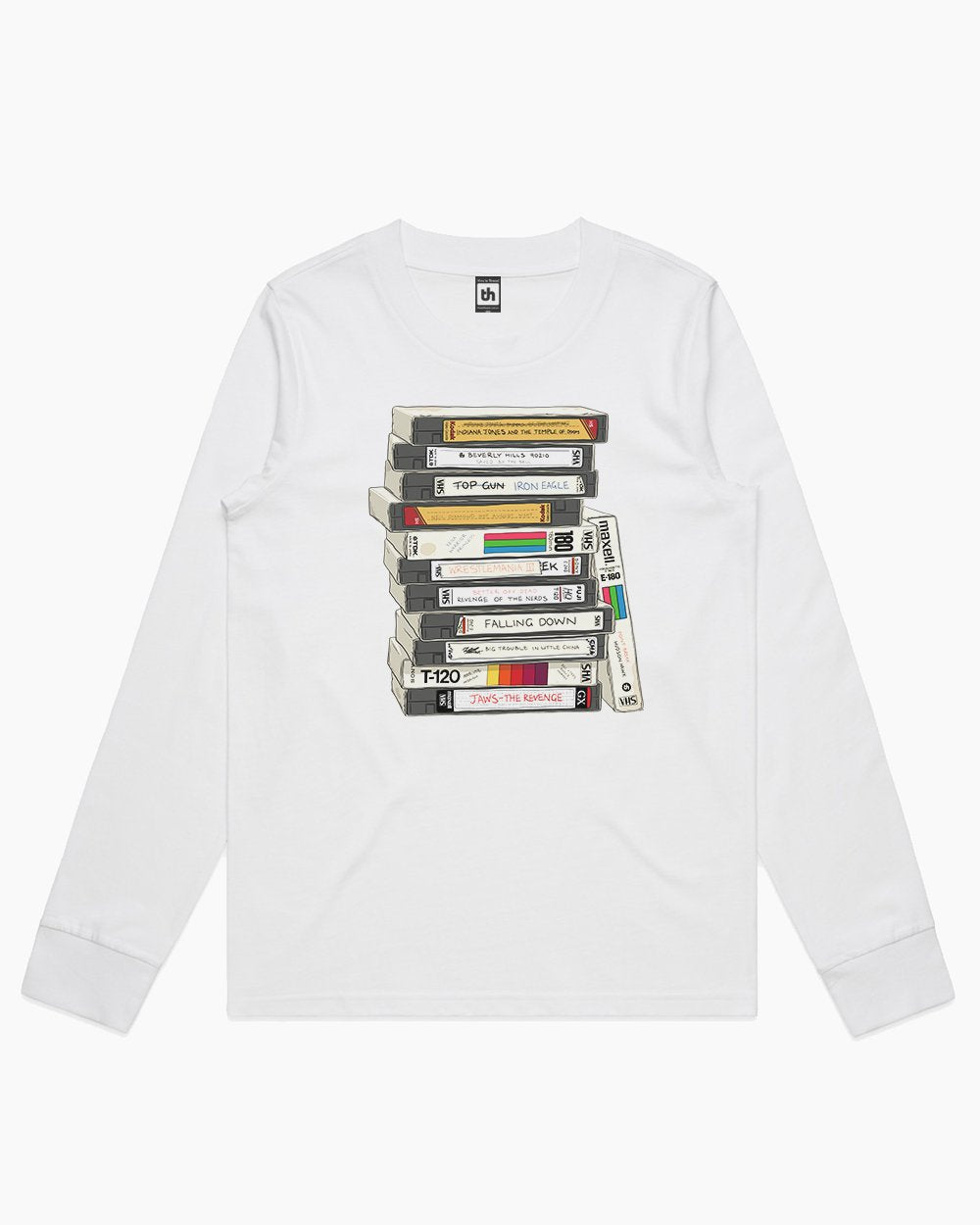 VHS Tapes Long Sleeve