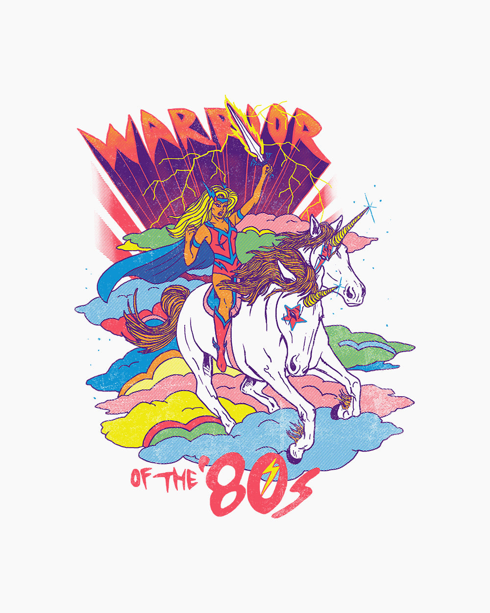 Warrior of the 80s T-Shirt